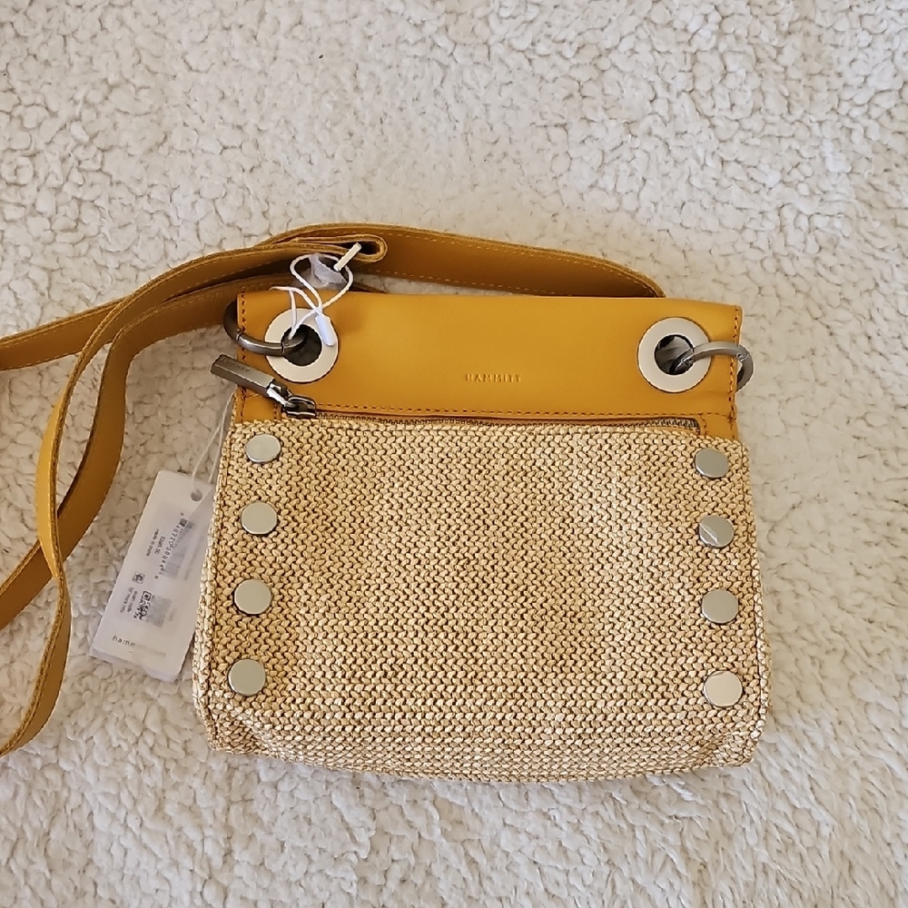 Hammitt Tony Small Yellow and Tan Women's Bag, NWT